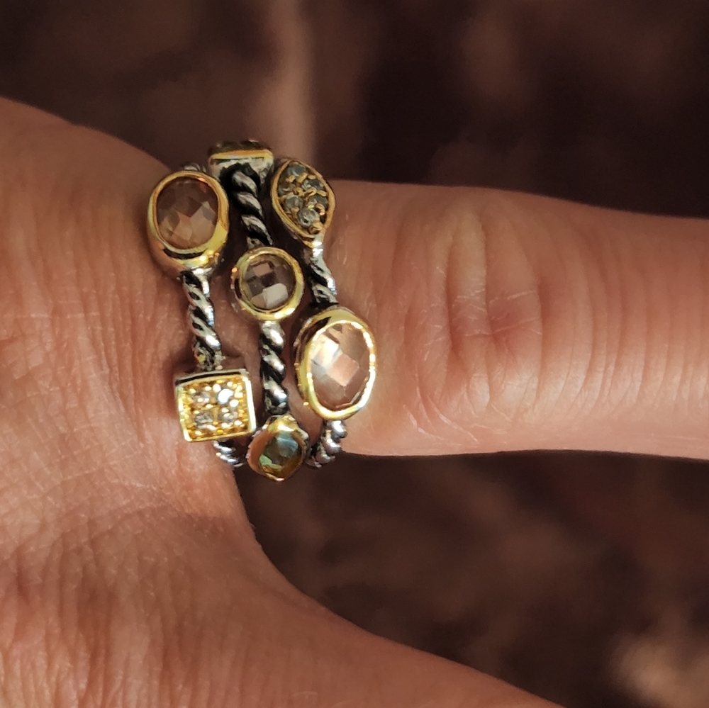 David Yurman style ladies ring